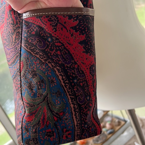 Chaps by Ralph Lauren paisley bag - Picture 7 of 9